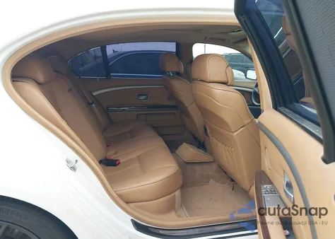 2006 BMW 750Li z USA, uszkodzony, nr VIN WBAHN835X6DT30740